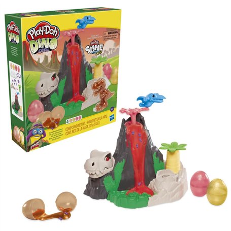 Play-Doh Animal Crew – Pate A Modeler – L'Ile aux Dinosaures
