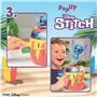 TOMY Jeu d'action Disney Pop Up Stitch - Jeu Familial Amusant pour Garçons, Filles Et Adultes - Jouet Stitch pour Enfants D'âge