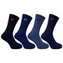 Pierre Cardin Lot de 4 paires de chaussettes de sport pour homme Taille 40-46