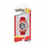 Pokémon Garçons Analogique Quartz Montre avec Bracelet en Silicone POK4194