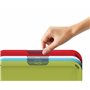 Joseph Joseph Duo Icon Lot de 4 planches à découper à code couleur avec support de rangement Multicolore