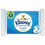 KLEENEX Fresh - Papier Toilette Humide (12 paquets de 42 feuilles) - jetable dans les toilettes - 100% fibres naturelles - sans 