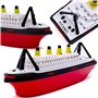 Toyland® Réplique de Bateau Jouet Titanic 41cm (16") - Jouet Aquatique Flottant pour Enfants - Jouets pour Piscine et Bain - 3 A
