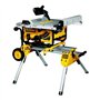 DEWALT - Piètement Roulant pour Scies à Table - DE7400-XJ - Support Stationnaire Léger et Facilement Transportable en Aluminium