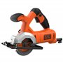 Black+Decker BES510-QS Mini Scie circulaire filaire - 400W - 3600 trs/minute - Poids: 2 kg - Lame Ø85mm - 27 mm de Coupe - Livré