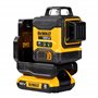Dewalt - Niveau laser multiligne 3 x 360° compact XR 18V 2Ah Li-Ion - faisceau vert - DCLE34031D1-QW