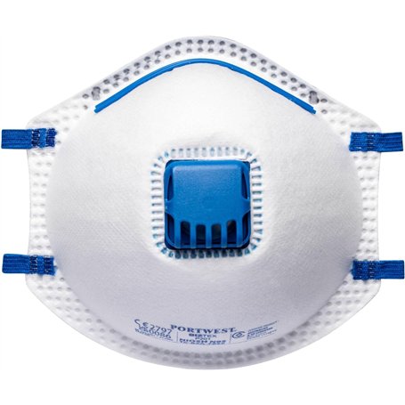 Portwest P201-FFP2 Feinstaubmaske P201WHR FFP2 Valved Respirator