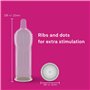 Durex Pleasuremax Préservatifs Homme avec Reliefs et Nervures Stimulant XLei Extra Lubrifiés Extra Stimulants Pour Lui Plaisir I