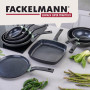Fackelmann 688125 wok tous feux 20 cm sans PFAS, poêle de cuisson, poêle sans PFAS, poêle antiadhésive, poêle tous feux, poêle i