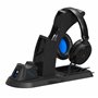 STEALTH Ultimate Gaming Station pour PS5 avec casque et support de manette assortis et câble de recharge USB-C tressé de 2 m et