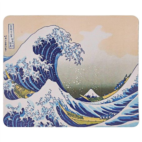 Tapis de Souris pour Ordinateur de Bureau – La Grande Vague de Kanagawa – Design Art Hokusai 21