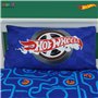 Character World Hot Wheels Parure de lit Simple sous Licence Officielle Beast Design | Parure de lit réversible Double Face avec