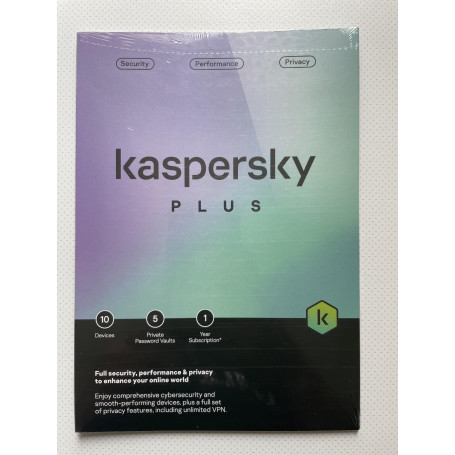 Kaspersky Plus 2024 Internet Security 10 Device 1 Year Activation Code by Post