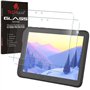 TECHGEAR 2 Pack Verre Trempé Compatible avec Samsung Galaxy Tab Active Pro 10.1 (SM-T540 / T545 / T547) Protecteur d'Écran en Ve