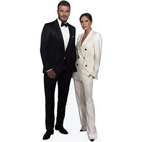 David Beckham And Victoria Beckham (Duo) Mini découpe célébrités