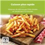 Tower T17021 Air Fryer - Friteuse sans Huile - Friteuse Électrique à Air de Taille Familiale avec Circulation d'Air Rapide, Minu