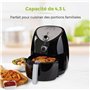 Tower T17021 Air Fryer - Friteuse sans Huile - Friteuse Électrique à Air de Taille Familiale avec Circulation d'Air Rapide, Minu