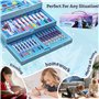 Disney Frozen Kit Dessin Enfant Peinture Enfant Crayons de Couleur et de Cire Peinture Aquarelle Feutres Coloriage Kit Créatif E
