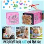 L.O.L. Surprise! Crayons de Couleur Enfant, Coffret 72 Crayons de Couleur pour Coloriage et Dessin, Couleurs Assorties