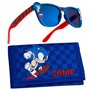 SONIC THE HEDGEHOG Ensemble Lunette de Soleil Enfant et Porte Monnaie