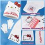 Hello Kitty Ensemble d'Hiver Fille et Ado, Cosy 3 Pièces Bonnet, Echarpe et Gants