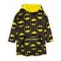 DC Comics Vêtements d'intérieur à Capuche en Polaire surdimensionnée pour Enfants Batman Gris Taille Unique