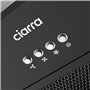 Ciarra Hotte Aspirante Encastrable 60 cm Classe A+++ 650 m³/h, Hotte Compacte Encastrée Noir avec Filtre à Charbon CBCF003, Évac