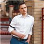 Dokeno 4 Paire de Brassard de Chemise, Serre-Manche Élastique Ajustable pour Homme Brassard de Chemise Anti-Dérapant Peut Être U