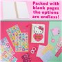 Hello Kitty Kit Journaling Kit DIY Enfant Ado Fournitures de Loisirs Créatifs Carnet de Notes A5 Autocollants Notes Autocollante
