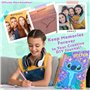 Disney Stitch Kit Journaling Kit DIY Enfant Ado Fournitures de Loisirs Créatifs Carnet de Notes A5 Autocollants Notes Autocollan