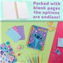 Disney Stitch Kit Journaling Kit DIY Enfant Ado Fournitures de Loisirs Créatifs Carnet de Notes A5 Autocollants Notes Autocollan