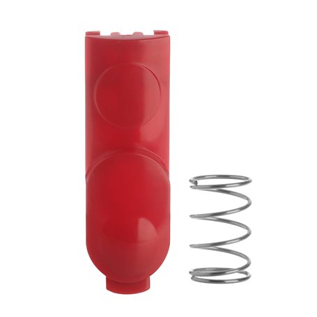 Masterpart Bouton de libération pour tube d'aspirateur - Bouton et ressort - Compatible avec les aspirateurs sans fil Dyson V7