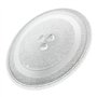 SPARES2GO Plateau tournant en verre compatible avec Toshiba MM-MM20P ML-EM23P(BS) (255 mm)