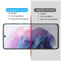Slanku 3 pièces, Verre Trempé pour Samsung Galaxy S21 Plus 5G/S21+ 5G Film Protecteur d'écran [Le lecteur d'empreinte] 9H Dureté