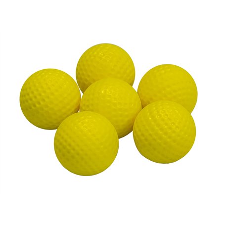 LONGRIDGE Balles de Golf Distance (Paquet de 6) - Jaune