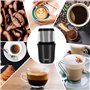 Duronic CG250 Moulin à café électrique de 250W | Meule de 75 g – 8 à 12 tasses | Lames en acier inoxydable | Pour un cappuccino,