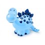 Mousehouse Gifts - Tirelire pour Enfant - en Forme de Dinosaure - Fille/garçon - Bleu - 7 x 16 x 13 cm