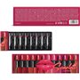 Beauty4Britain Lot de 12 rouges à lèvres 12 nuances différentes emballées individuellement
