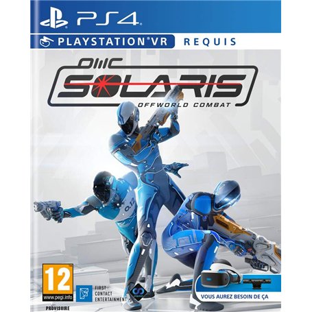 Solaris OffWorld Combat Playstation 4 PSVR Requis