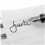 Zebra Fuente Lot de 3 Stylos-plume jetables Encre violette