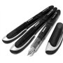 Zebra Fuente Lot de 6 stylos plume jetables Encre noire