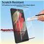 4youquality Lot de 2 protections d'écran en verre trempé pour Samsung Galaxy S21 Ultra, [LifetimeSupport] [Résistant aux chocs] 