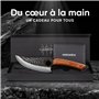 Matsato Couteau de Cuisine Parfait Pour Couper, Désosser et Hacher. Conçu Pour L'équilibre et Le Contrôle, Alliant Modernité et 