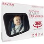Rétroviseur de voiture pour siège arrière pour bébé avec vue arrière