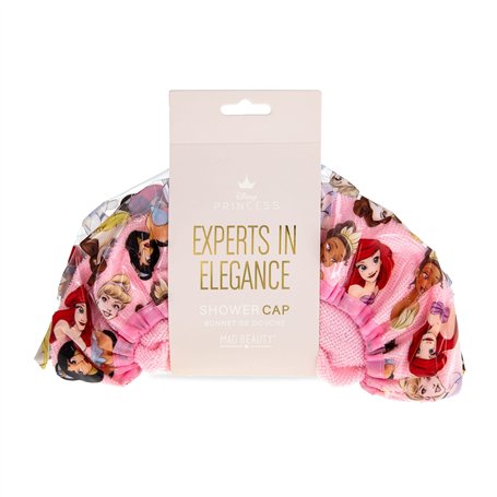 Mad Beauty Disney Princess Shower Cap | Water Repellent | Keeps Hair Tucked Away During Beauty Routine | Cruelty-Free Cosmetics