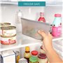 BELLE VOUS Lot de 3 Sacs de Conservation en Silicone - Sac Congélation Réutilisable - Boite Congelation Alimentaire Zippé 750ml 
