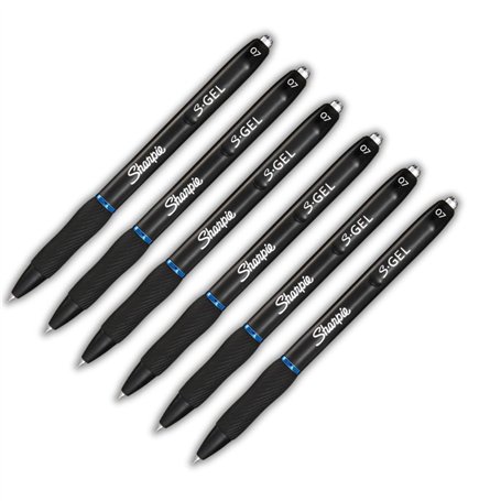 Sharpie S-Gel | Stylos gel | Pointe moyenne (0