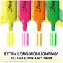 Sharpie Marqueurs permanents à pointe ultra fine pour des marques précises Couleurs assorties | Surligneurs à pointe biseautée |
