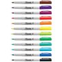 Sharpie Marqueurs permanents Pointe fine pour des détails audacieux et pointe ultra fine | Couleurs assorties | 12 + 12 unités