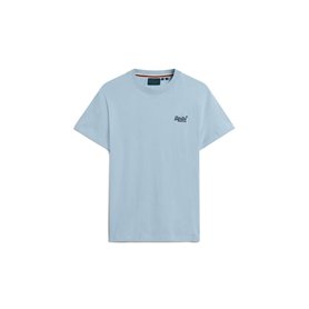 Superdry, T.Shirt Essential Logo EMB Tee, M1011245A, China Blue, 3XL, Man, Adulto Superdry